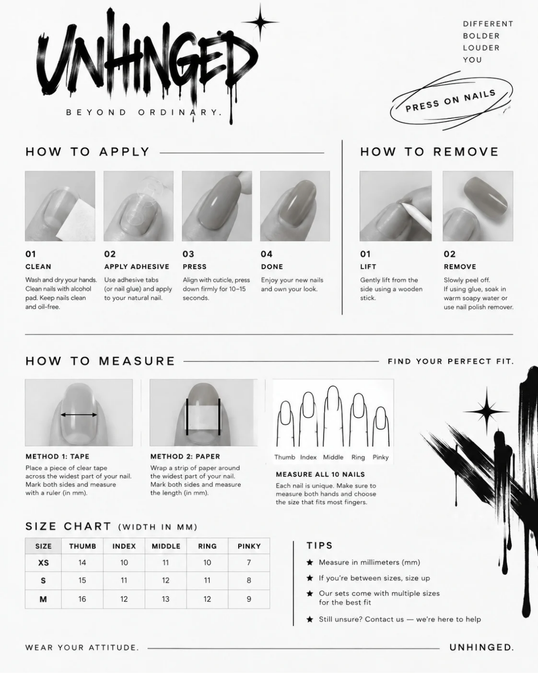 SIZING GUIDE